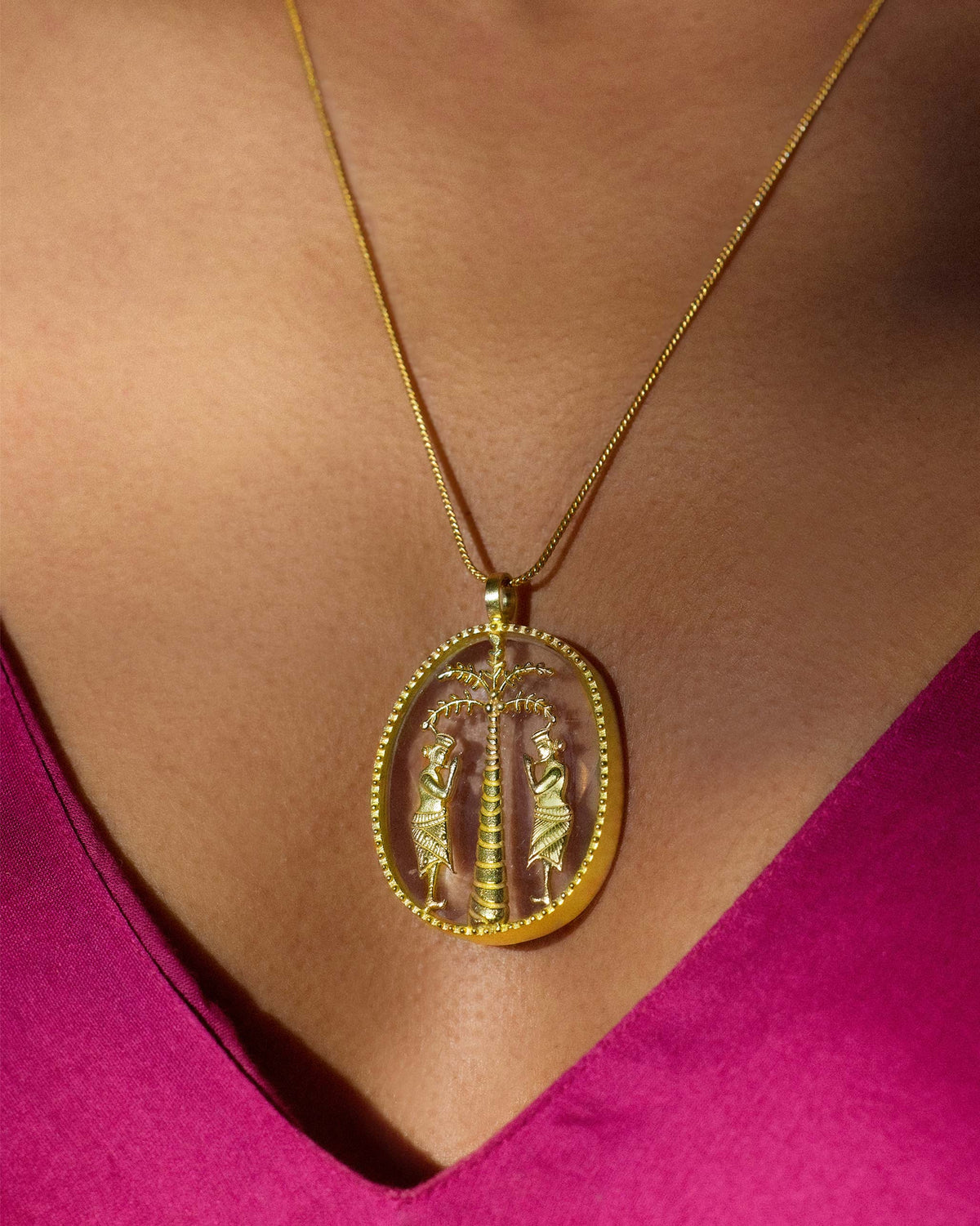 Mithun Charm (Gemini) - Gold