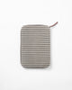 Tora Tech Organiser - Charcoal Stripes