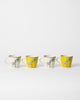 Zebra Lush Espresso Mug - Set of 4