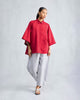 Drop Armhole Shirt - Red
