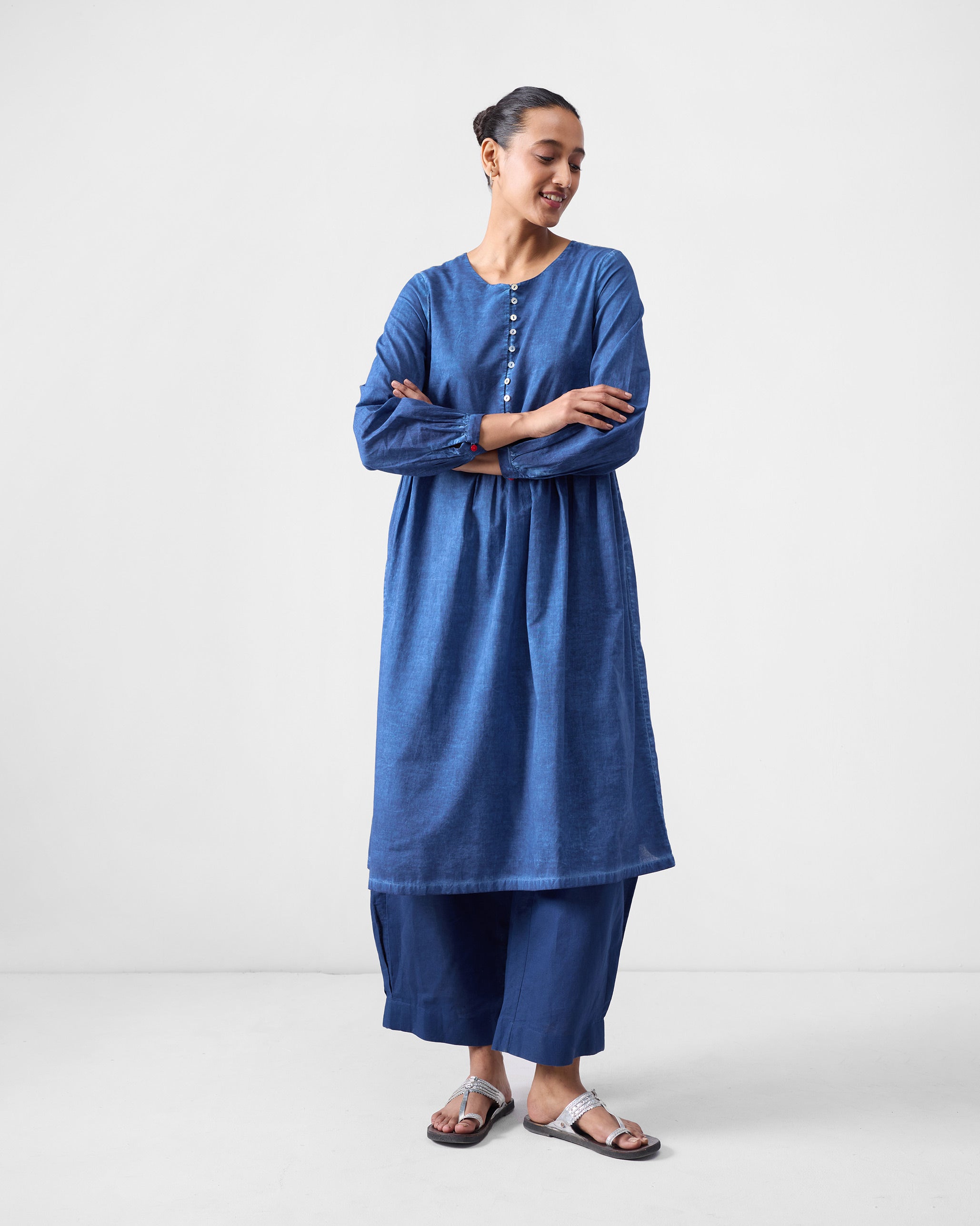 Geisha Kurta - Blue