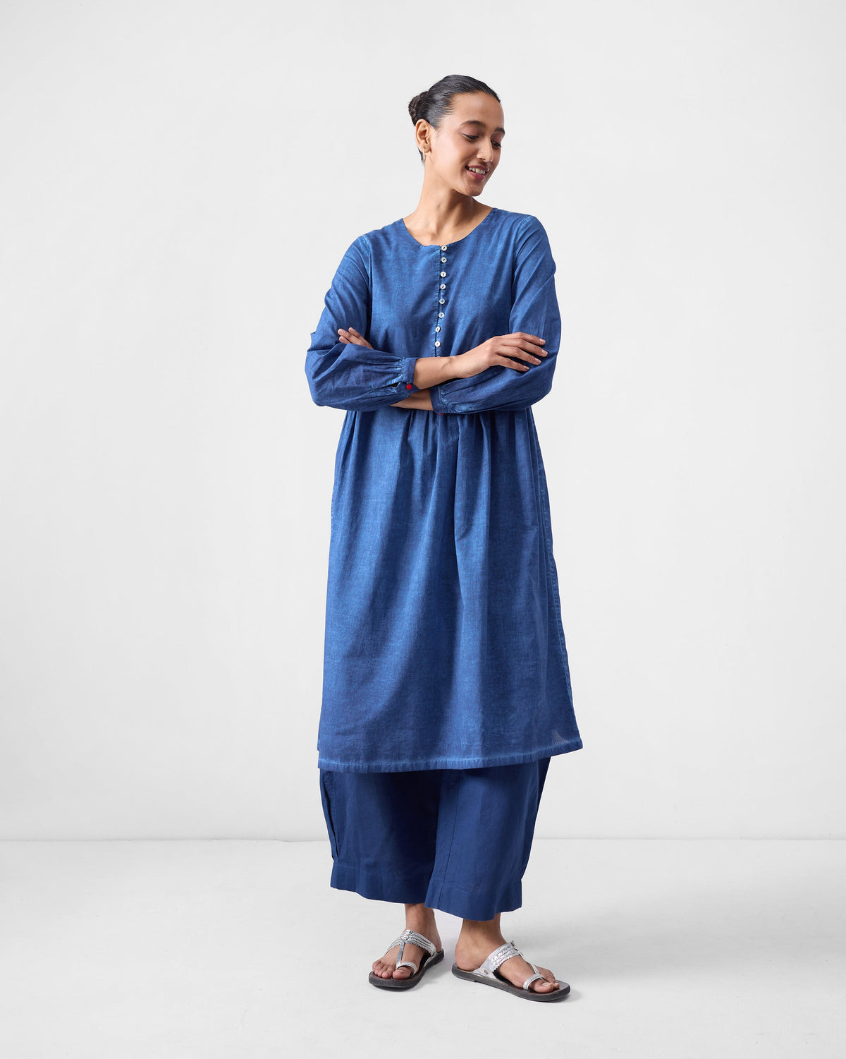 Geisha Kurta - Blue