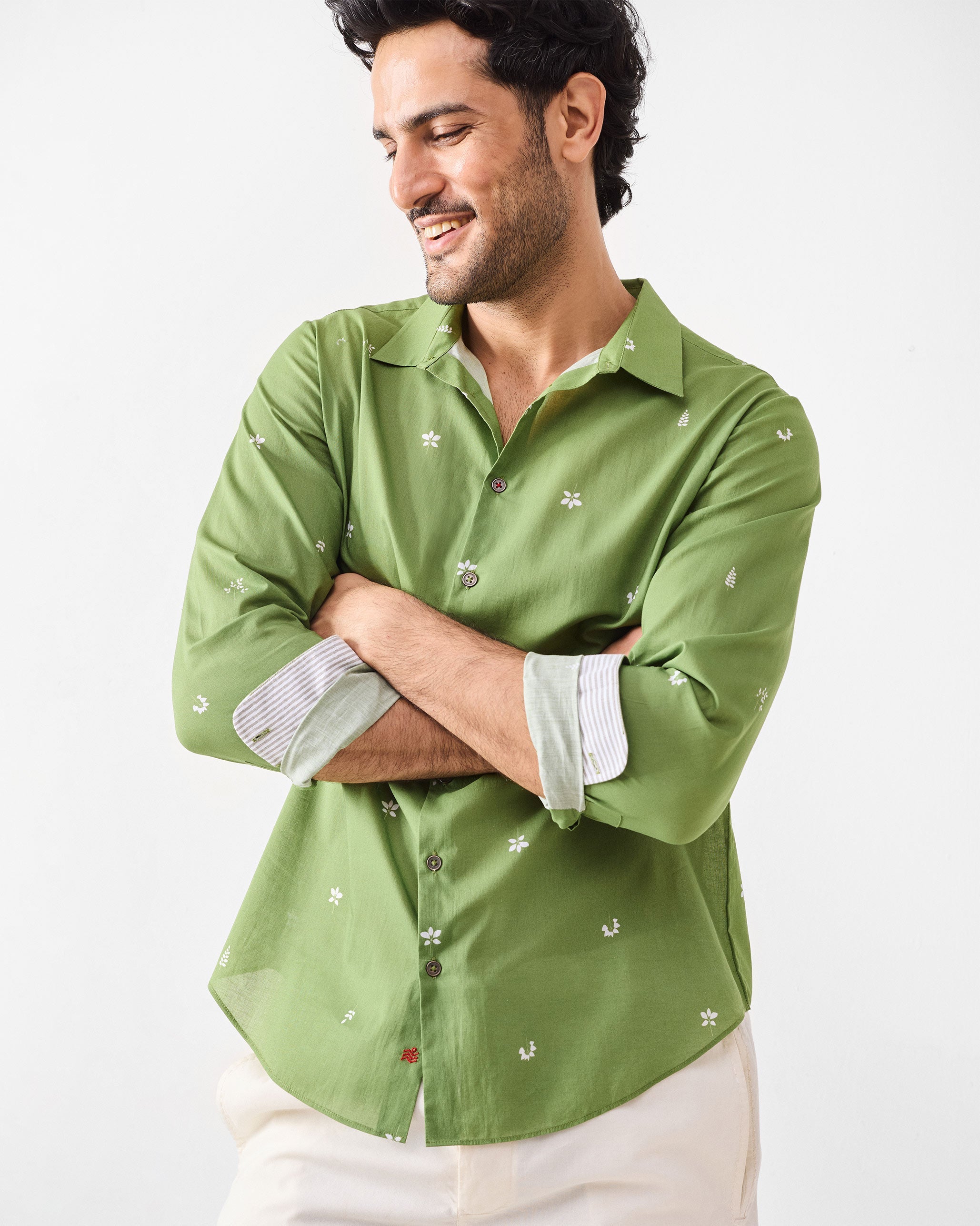 Hakuna Shirt - Green Printed