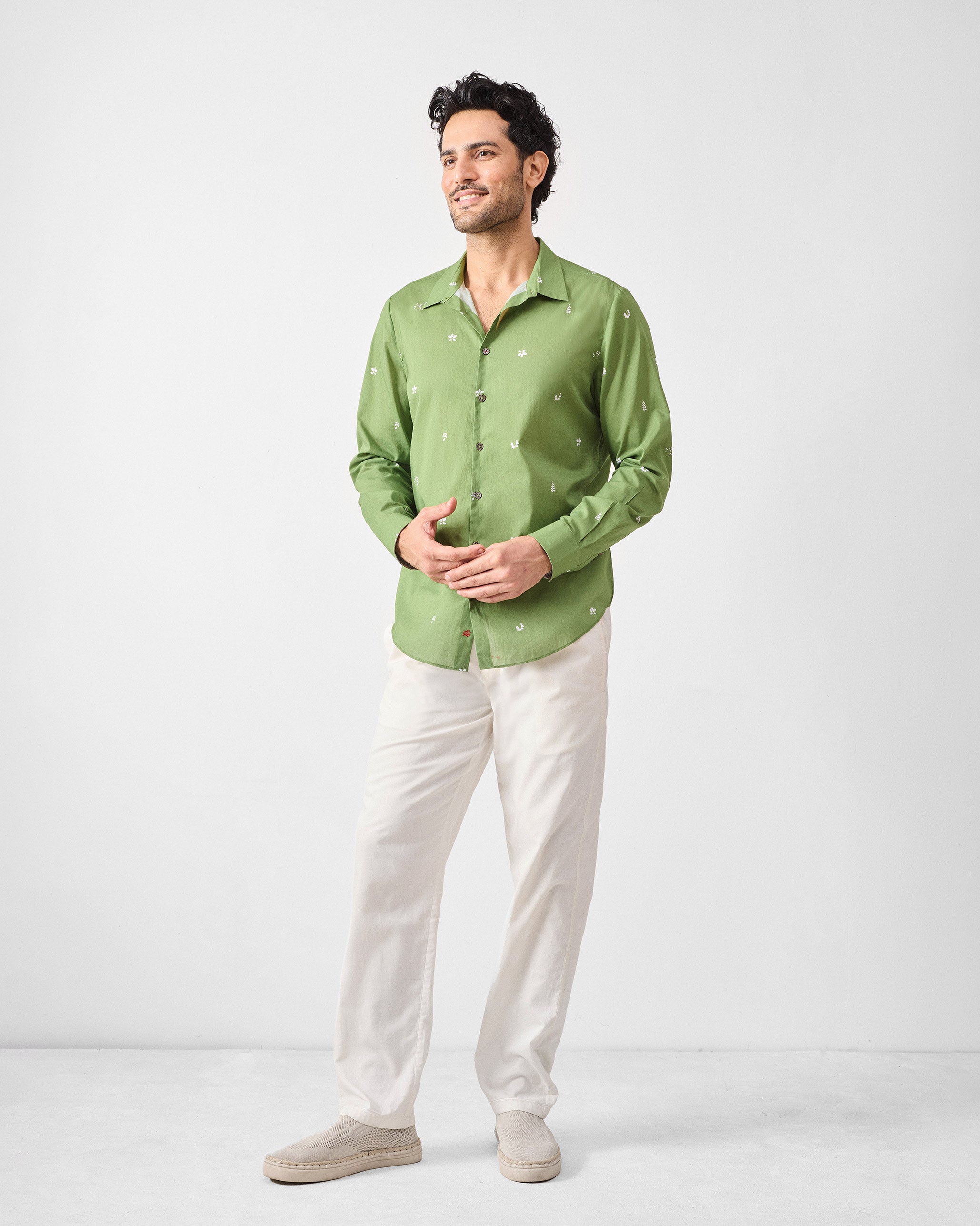 Hakuna Shirt - Green Printed