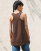 Ukiyo Racerback Tank - Brown