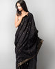 Starry Night Sari - Black