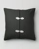 Chinese Knot Cushion Cover - Charcoal
