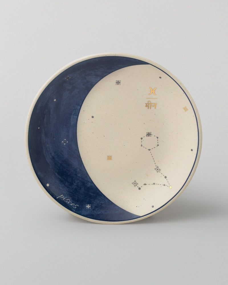 Luna Tea Plate - Pisces