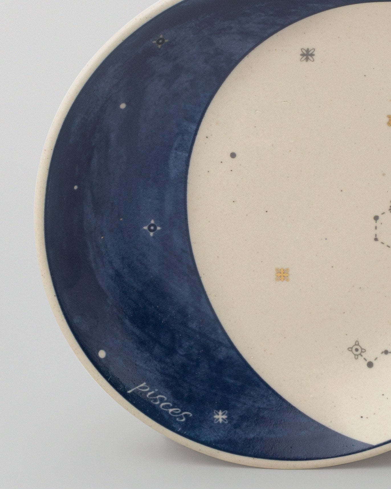 Luna Tea Plate - Pisces