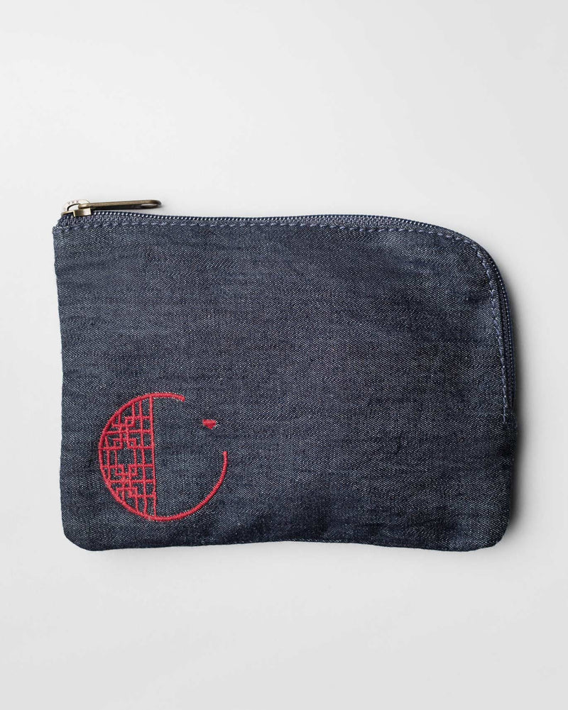 Iku Denim Pouch