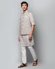 Nehru Jacket - Ash Grey