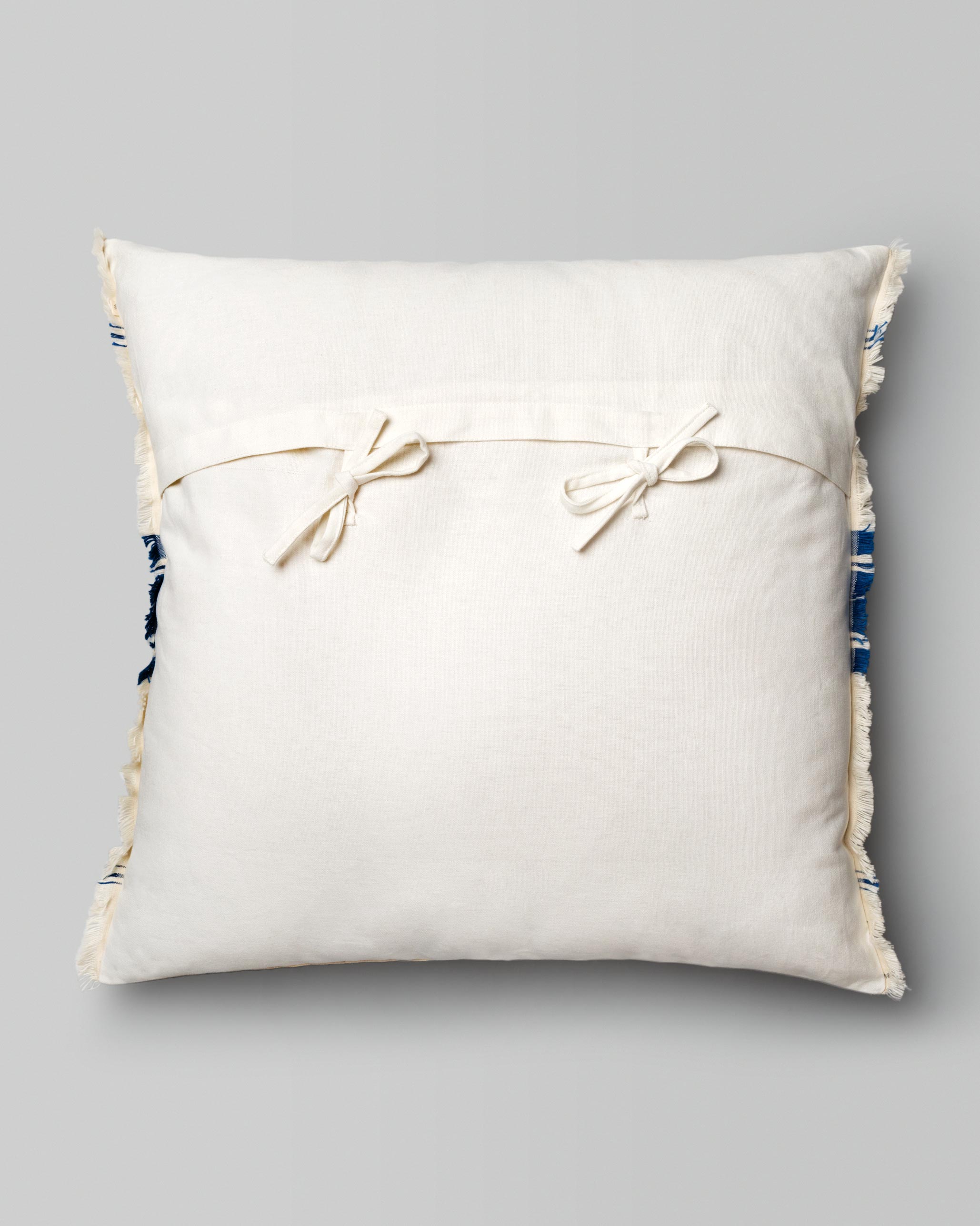 Kemuri French Stripe Cushion Cover - Blue