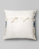 Kemuri French Stripe Cushion Cover - Blue