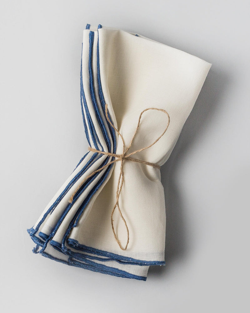 Aozora Dinner Napkins (Set of 6) - Blue