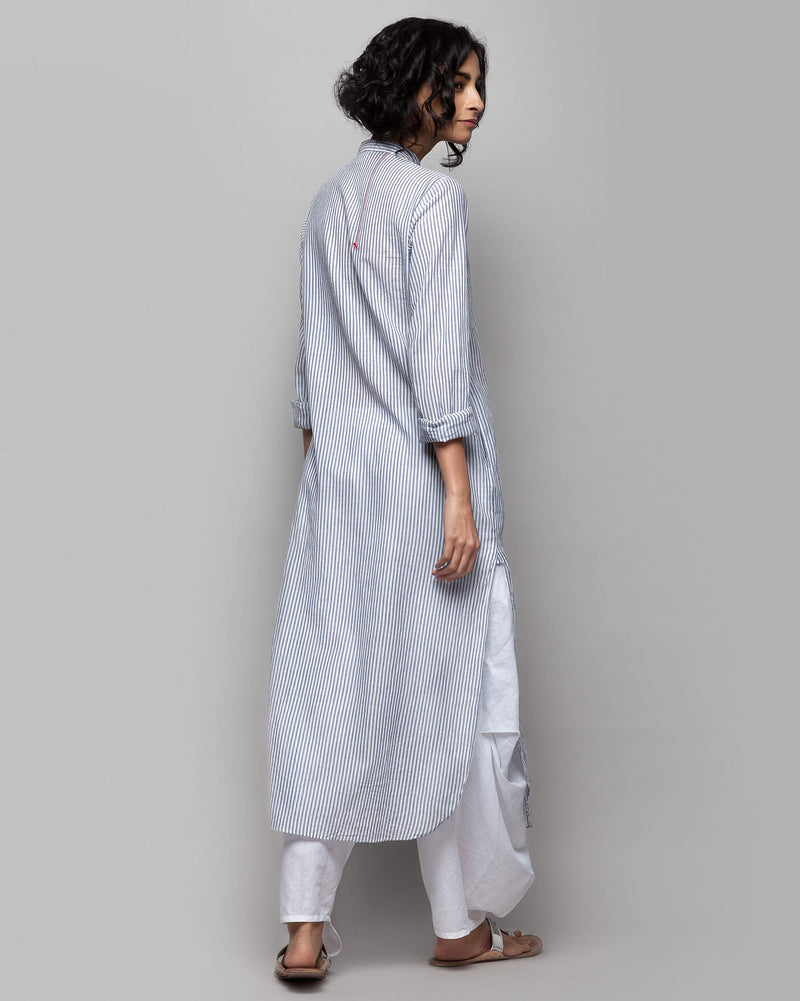 Classic Long Stripe Kurta