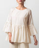 Ruffle Top - Ivory