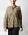 Mandarin Collar Top - Olive