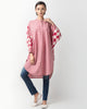 Lazy Sunday Tunic - Red Check