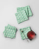 Hana Cocktail Napkins (Set of 6) - White