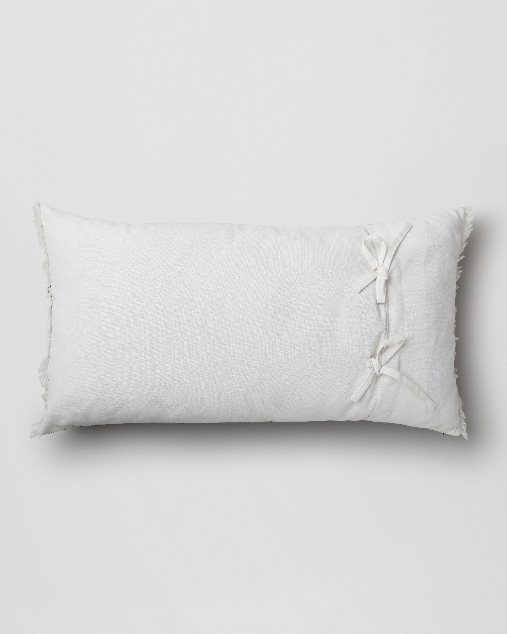 Jamdani Lumbar Pillow Cover