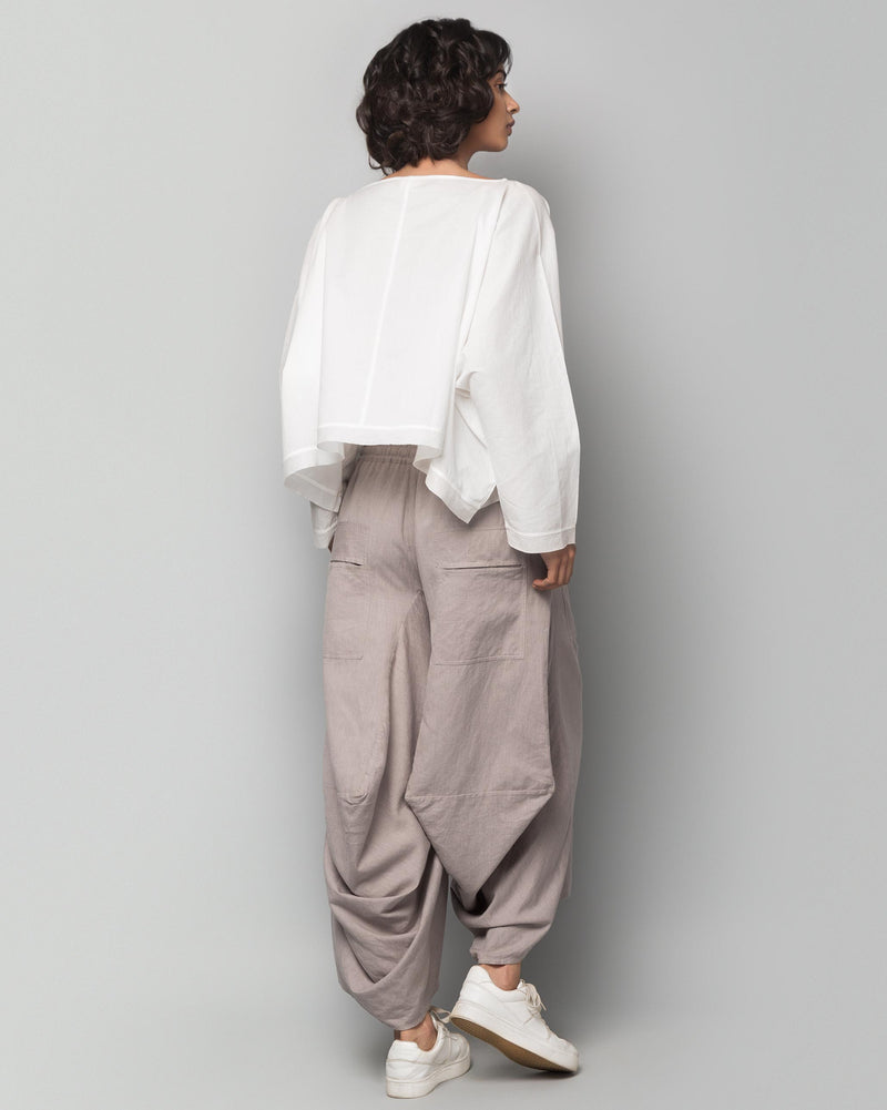 Nico Fan Top - Ivory