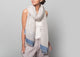 Set It Straight Scarf - Grey & Blue