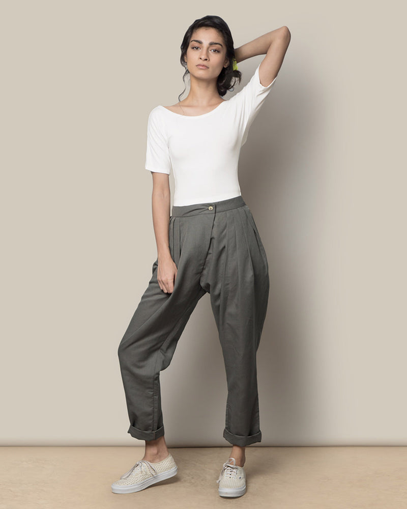Ballerina Crop Top - White