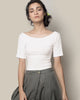 Ballerina Crop Top - White