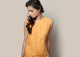 Sleeveless Tunic - Tangerine