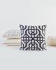 Trellis Cushion Cover - Charcoal