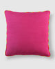 Tussar Cushion Cover - Berry