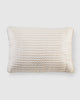 Chevron Chanderi Pillow Cover