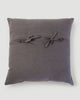Marigold Rose Cushion Cover - Charcoal