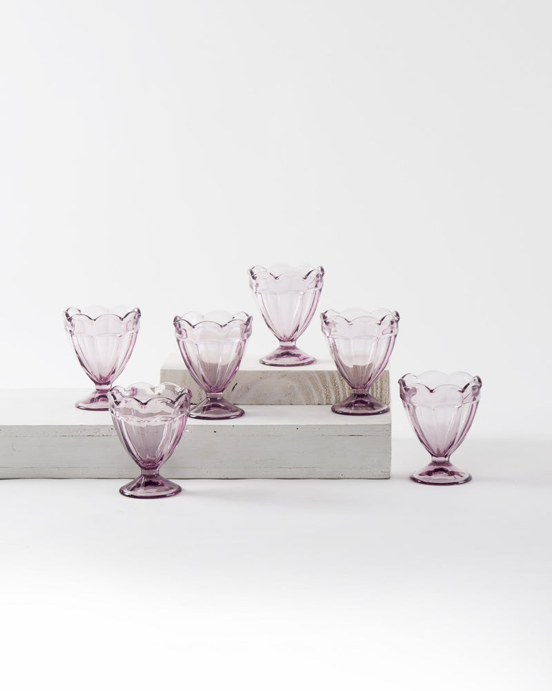 Anjuna Capri Sorbet (Set of 6) - Amethyst