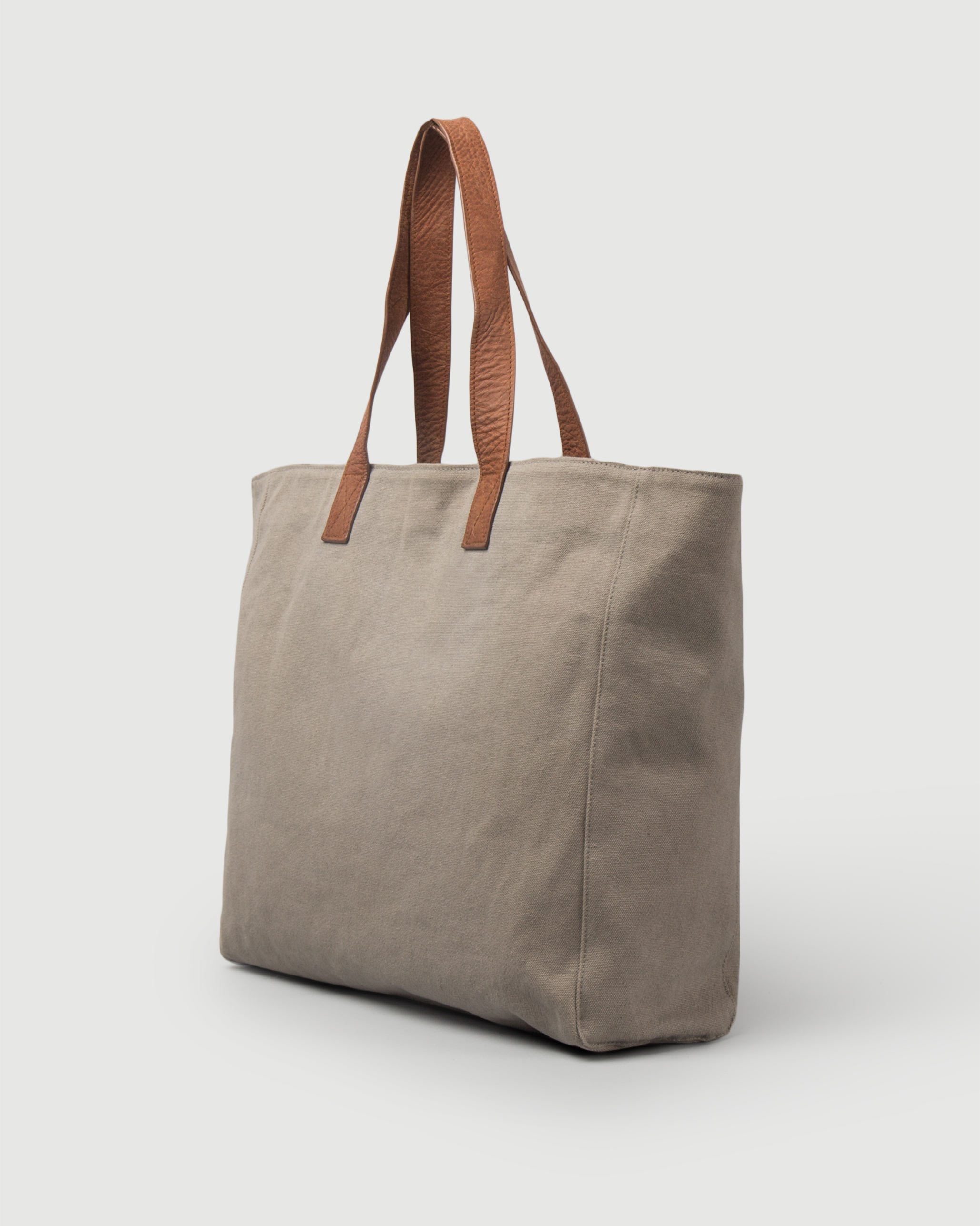 Mukayu Box Tote - Grey