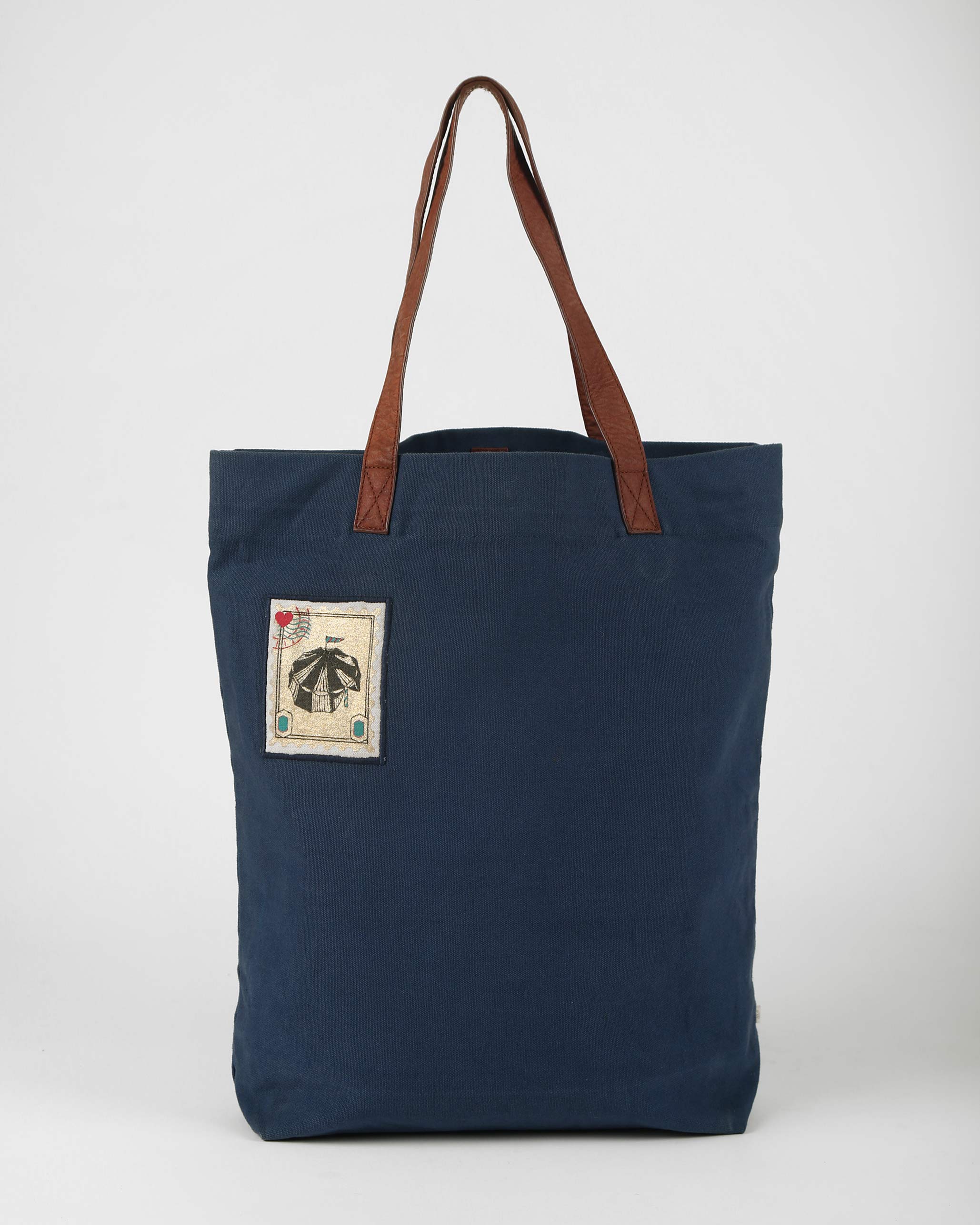 Mukayu City Tote - Indigo