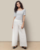 Cotton Trousers - Ivory