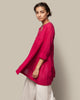 Peasant Blouse - Fuchsia