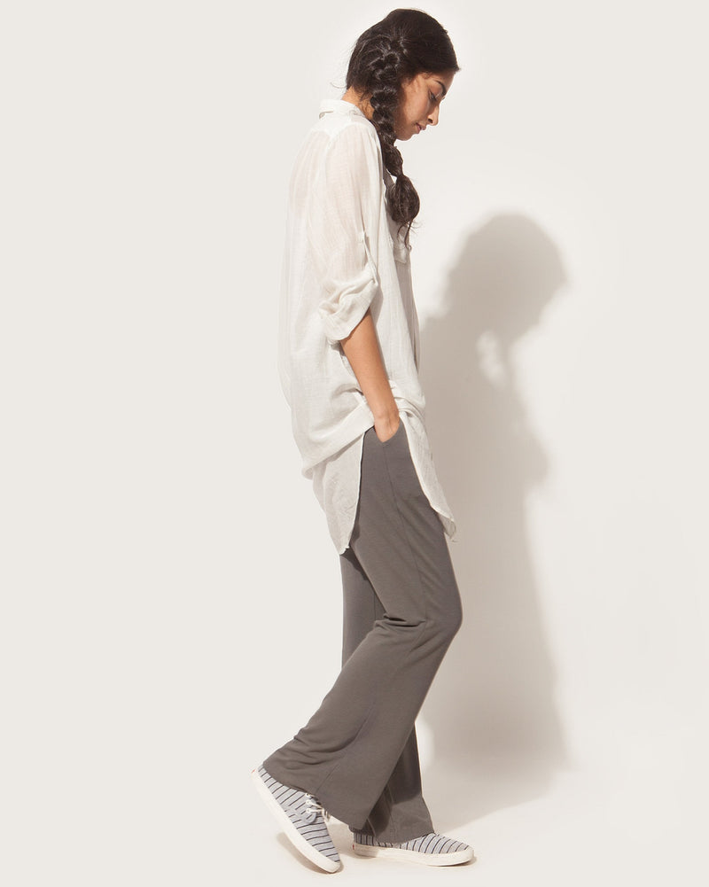 Shibui Shirt Dress - Soft Grey