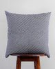 Verandah Lattice Cushion Cover - Indigo