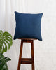 Verandah Reversible Cushion Cover - Indigo & Grey