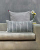 Slate Stripe Pillow Cover