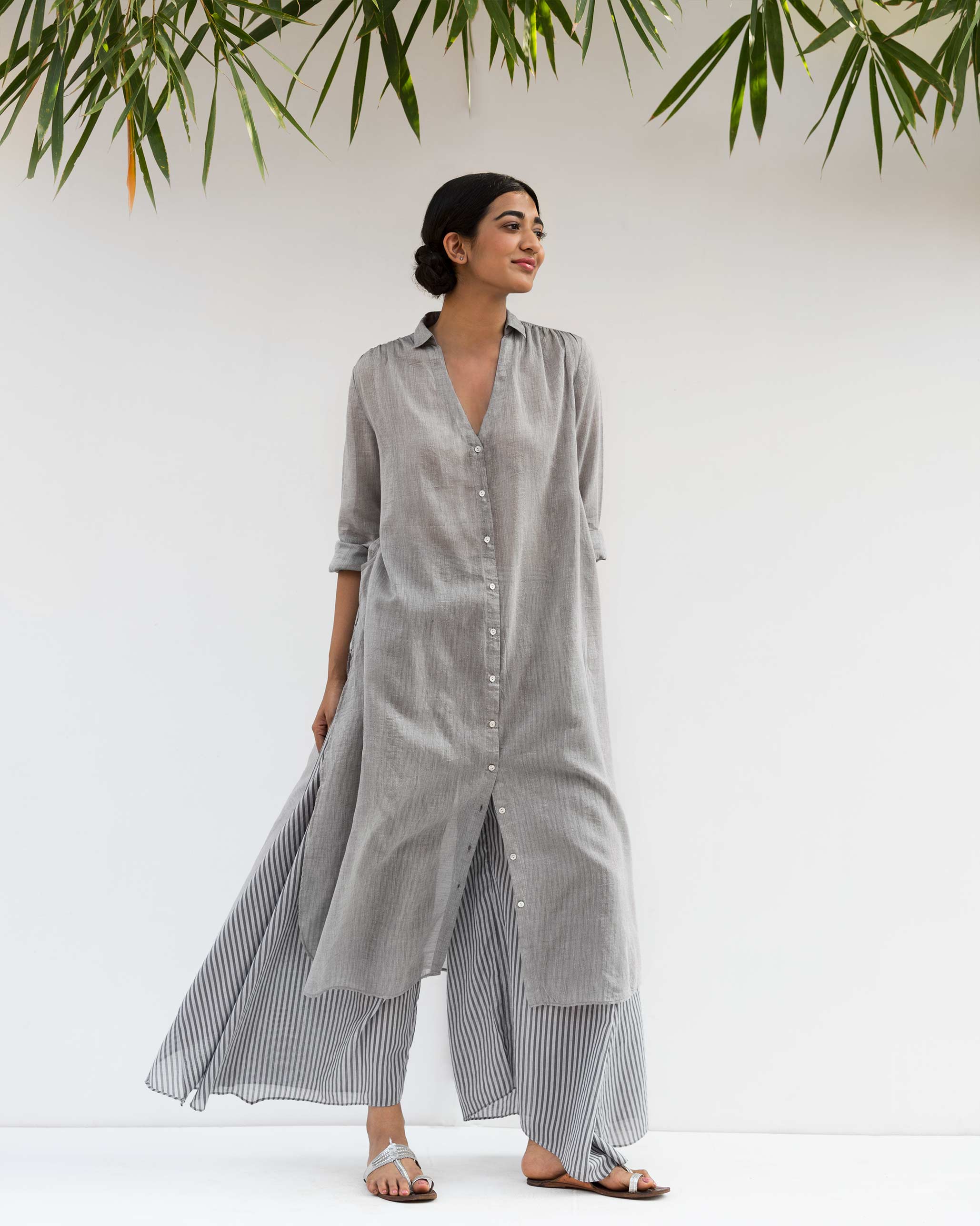 Good Opening Kurta - Grey