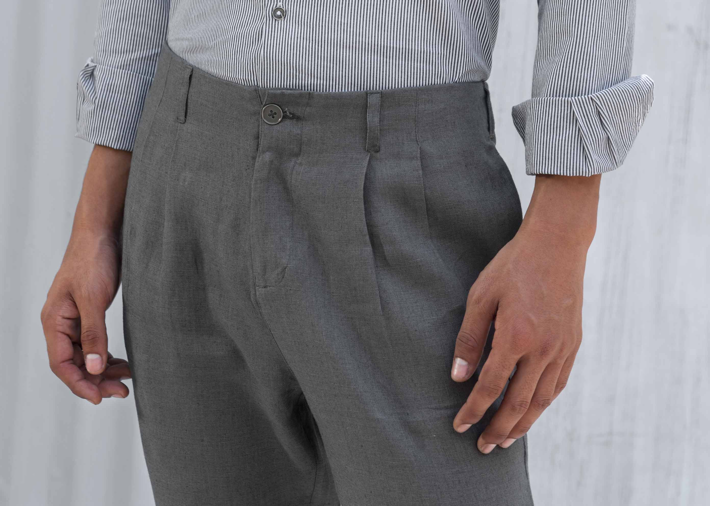 Vintage Trouser - Grey