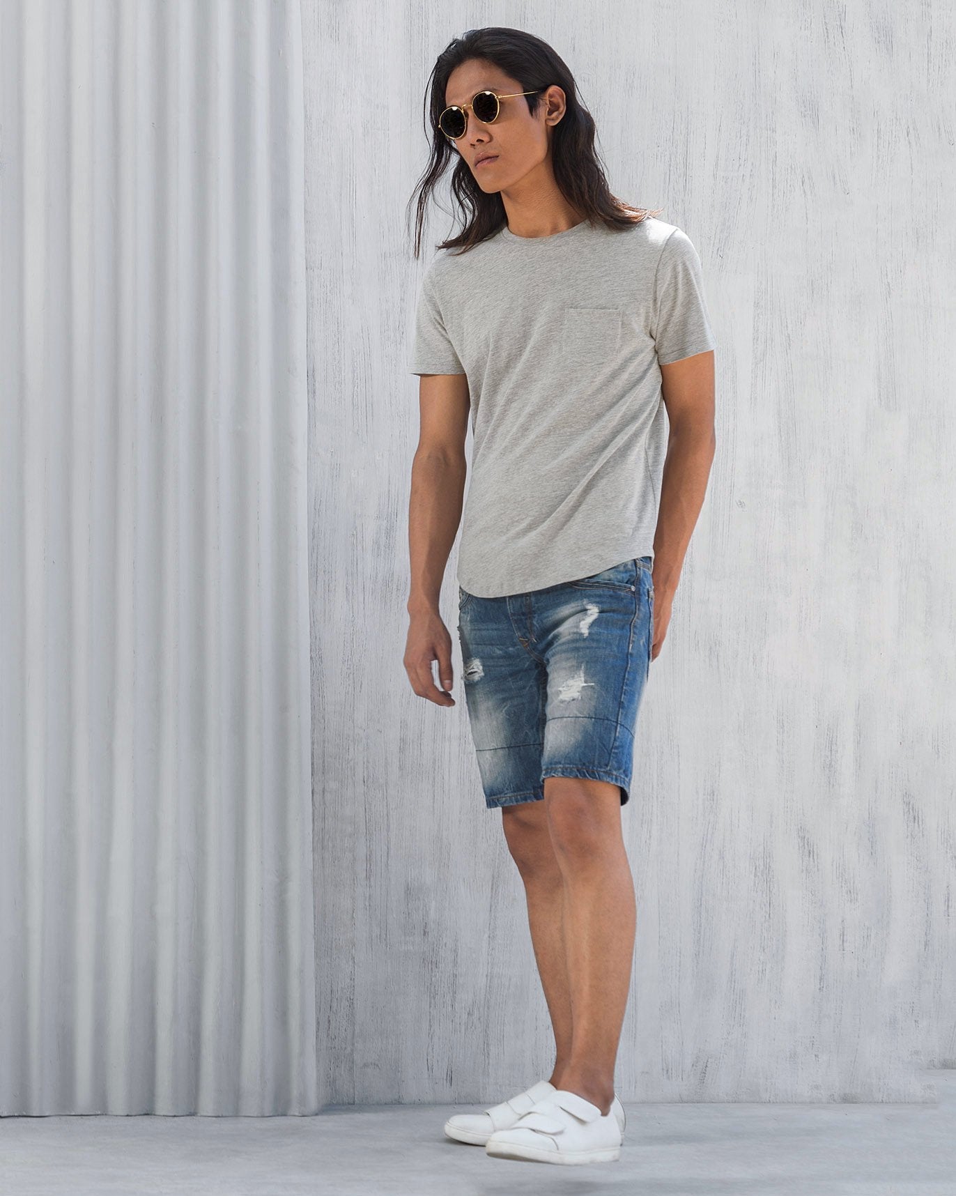 Pocket T-shirt - Grey