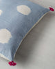 Bay Polka Pillow Cover - Blue