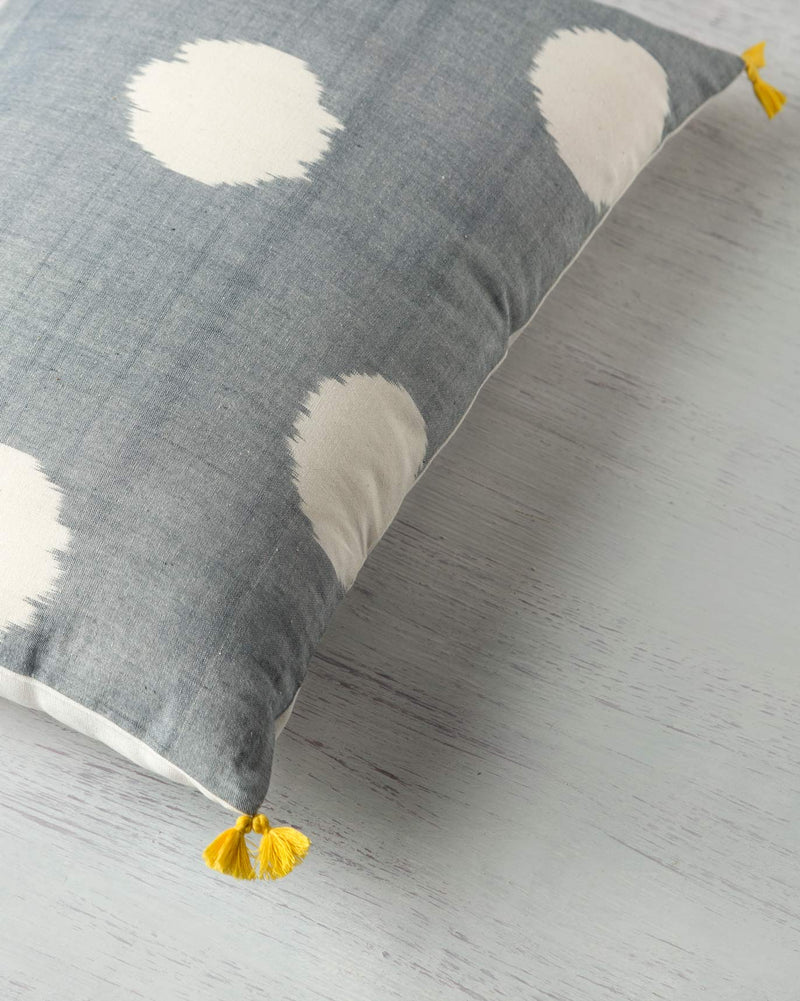 Bay Polka Pillow Cover - Grey