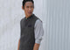 Nehru Jacket - Charcoal