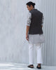 Nehru Jacket - Charcoal