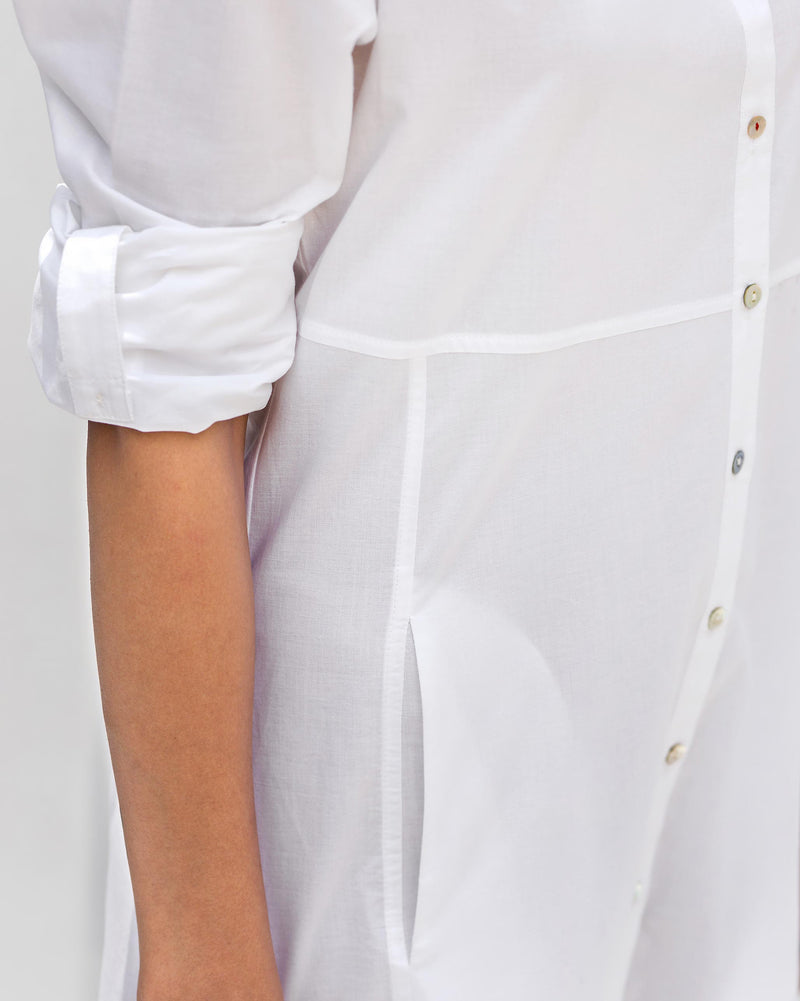 Pristine Kurta - White